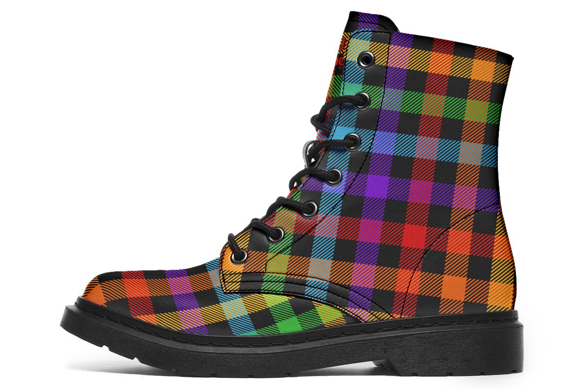 Boots-RainbowCheckered-YWV-36328-HFboots-Blk-STR1-YWV.jpg