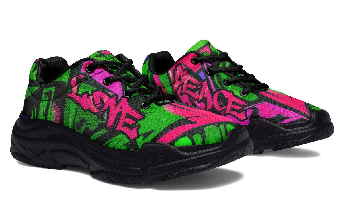 Chunkysneakers-307PinkGreenPeaceLoveGraffiti03064-Blk-YWV-STR6.jpg